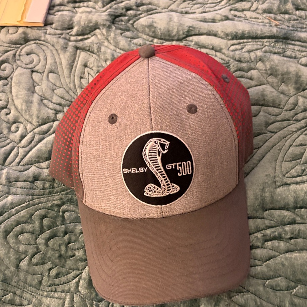 Ford Red and Gray Cap
